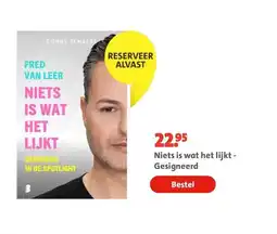 Bruna Niets is wat het lijkt - Gesigneerd aanbieding