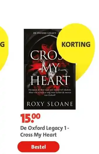 Bruna De Oxford Legacy 1 - Cross My Heart aanbieding