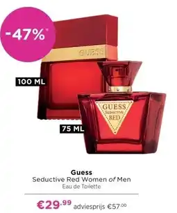 ICI Paris XL Guess Seductive Red Women of Men aanbieding