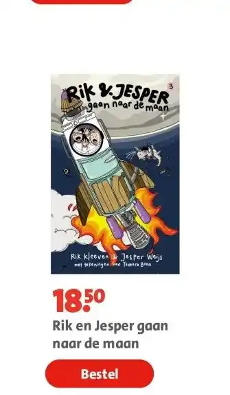 Bruna Rik en Jesper gaan naar de maan aanbieding