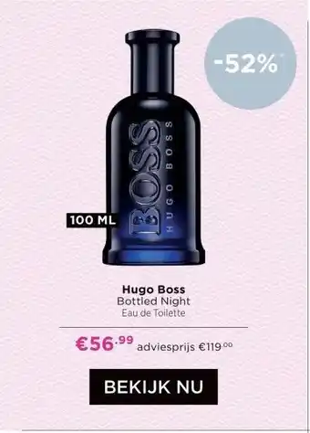 ICI Paris XL Hugo Boss Bottled Night aanbieding