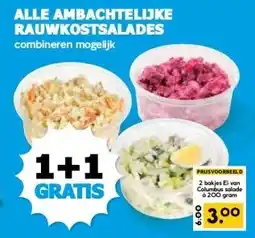 Boon`s Markt ALLE AMBACHTELIJKE RAUWKOSTSALADES aanbieding