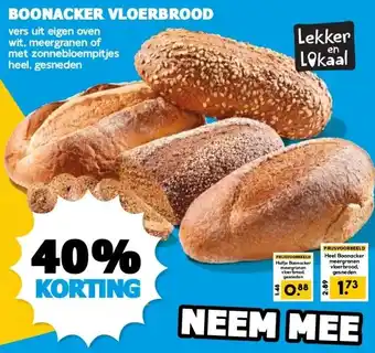 Boon`s Markt BOONACKER VLOERBROOD aanbieding