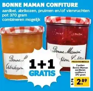 Boon`s Markt BONNE MAMAN CONFITURE aanbieding