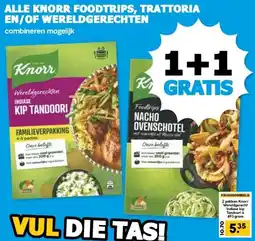 Boon`s Markt ALLE KNORR FOODTRIPS, TRATTORIA EN/OF WERELDGERECHTEN aanbieding