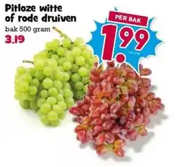 Boon`s Markt Pitloze witte of rode druiven aanbieding