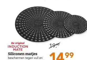Blokker Siliconen matjes aanbieding