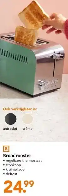 Blokker Broodrooster aanbieding