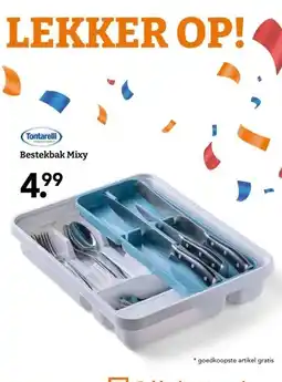 Blokker Tontarelli Bestekbak Mixy aanbieding