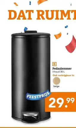 Blokker Pedaalemmer aanbieding