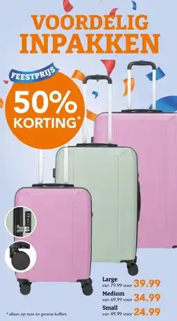 Blokker VOORDELIG INPAKKEN aanbieding