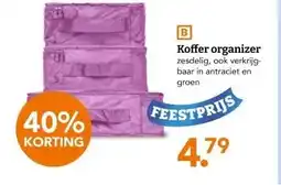 Blokker Koffer organizer aanbieding
