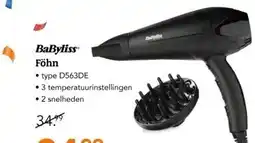 Blokker BaByliss Föhn aanbieding