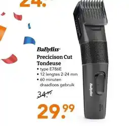 Blokker BaByliss Precicison Cut Tondeuse aanbieding