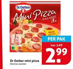 Hoogvliet Dr Oetker mini pizza aanbieding