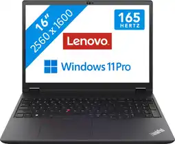 Coolblue Lenovo ThinkPad P16 Gen 2 - 21FA005CMH QWERTY aanbieding