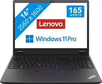 Coolblue Lenovo ThinkPad P16 Gen 2 - 21FA005CMH QWERTY aanbieding