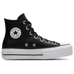 Foot Locker Converse Ctas Lift Platform High Sneakers Dames - Zwart - Maat 35 - Textil, Synthetisch aanbieding