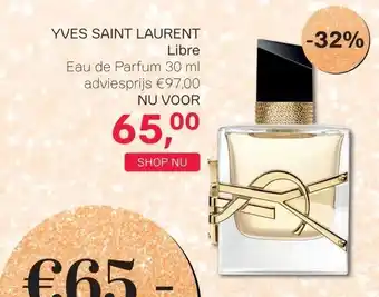 Pour Vous YVES SAINT LAURENT Libre aanbieding