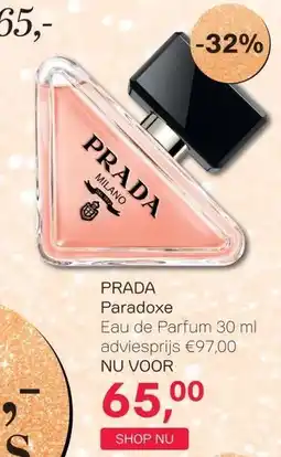 Pour Vous PRADA Paradoxe aanbieding