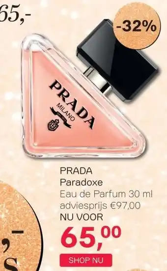 Pour Vous PRADA Paradoxe aanbieding