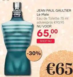 Pour Vous JEAN PAUL GAULTIER Le Male aanbieding