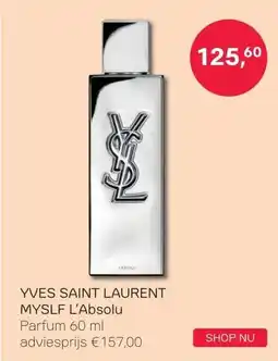 Pour Vous YVES SAINT LAURENT MYSLF L'Absolu aanbieding