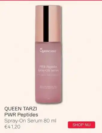 Pour Vous QUEEN TARZI PWR Peptides aanbieding