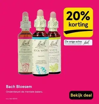 Etos Bach Bloesem aanbieding
