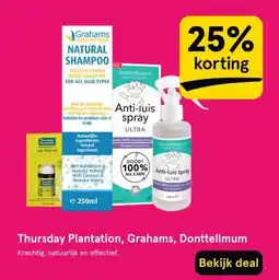 Etos Thursday Plantation, Grahams, Donttellmum aanbieding