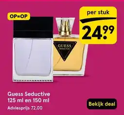 Etos Guess Seductive 125 ml en 150 ml aanbieding