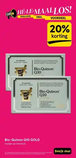 Etos Bio-Quinon Q10 GOLD aanbieding