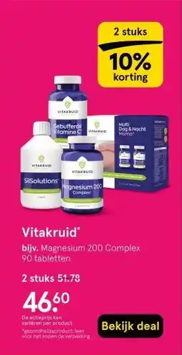 Etos Vitakruid' aanbieding