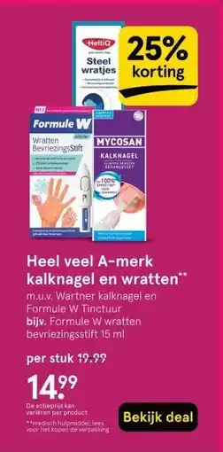 Etos Heel veel A-merk kalknagel en wratten aanbieding