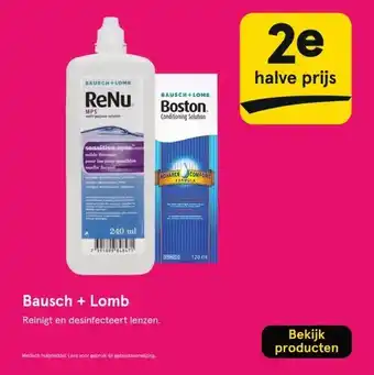 Etos Bausch + Lomb aanbieding