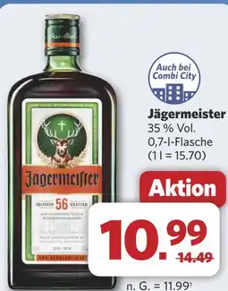Combi Jägermeister aanbieding