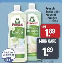 Combi Frosch Essig oder Neutral Reiniger aanbieding