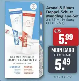 Combi Aronal & Elmex Doppel-Schutz Mundhygiene-Set aanbieding