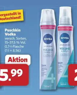 Combi Puschkin Vodka aanbieding
