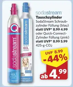 Combi sodastream Tauschzylinder aanbieding