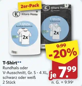 Combi T-Shirt** aanbieding