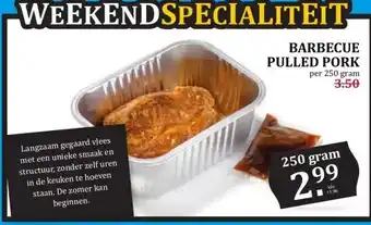 Boon`s Markt BARBECUE PULLED PORK aanbieding