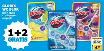 Boon`s Markt GLORIX WC BLOK aanbieding