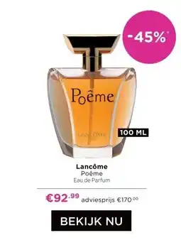 ICI Paris XL Lancôme Poême aanbieding