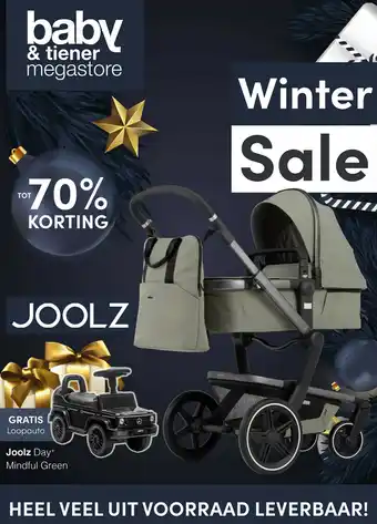 Baby & Tiener Joolz Day Mindful Green Gratis Loopauto aanbieding