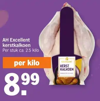 Albert Heijn AH Excellent kerstkalkoen aanbieding