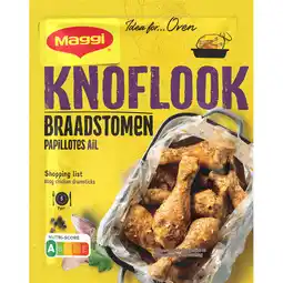 Jumbo MAGGI Braadstomen Braadzak met Kruidenmix Kip Knoflook 28g aanbieding