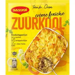 Jumbo MAGGI Zuurkool Crème Fraiche 56g aanbieding