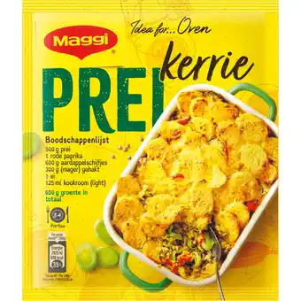 Jumbo MAGGI Ovenschotel Kruidenmix Prei Kerrie 64g aanbieding