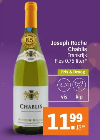 Albert Heijn Joseph Roche Chablis 0.75 liter aanbieding